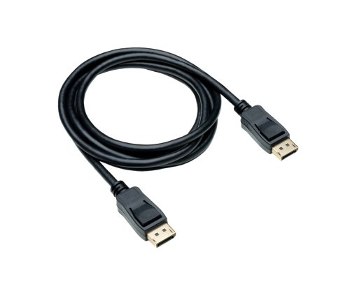 DINIC DisplayPort 1.4 Verbindungskabel, 8K, 8K (60Hz), 5K (120Hz), 4K2K (240Hz), schwarz, DINIC Polybag, 5m